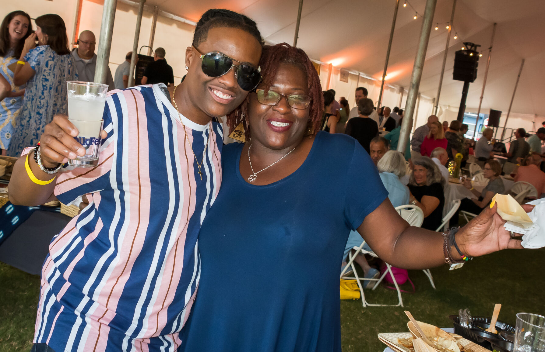 Folks Enjoying the 2019 Folk A_Fare fundraiser at Lawn Stage (Photo by Marshall Hurley).jpeg